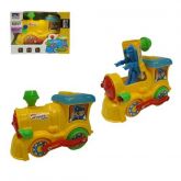 LOCOMOTIVA TRANSFORME 16CM C/LUZ/SOM